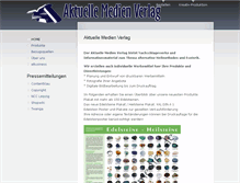 Tablet Screenshot of aktuellemedien.de